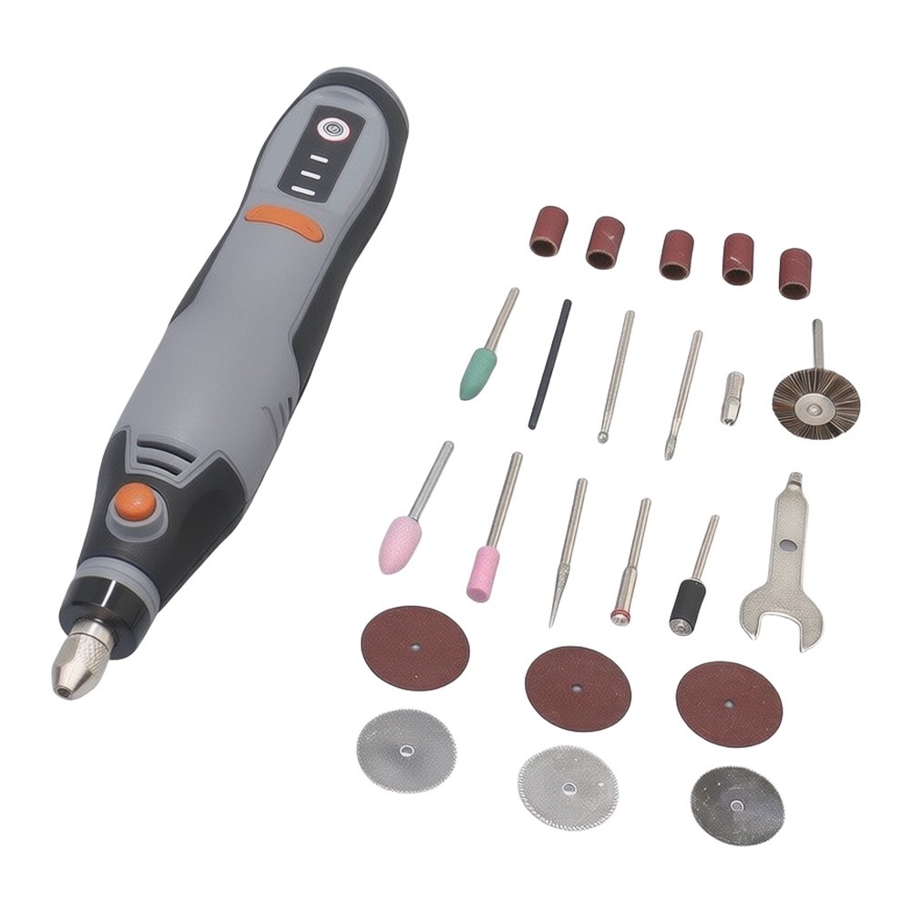 Cordless Rotary Tool Kit 80W E - Cordless Rotary Tool Kit Accessories recension och pris