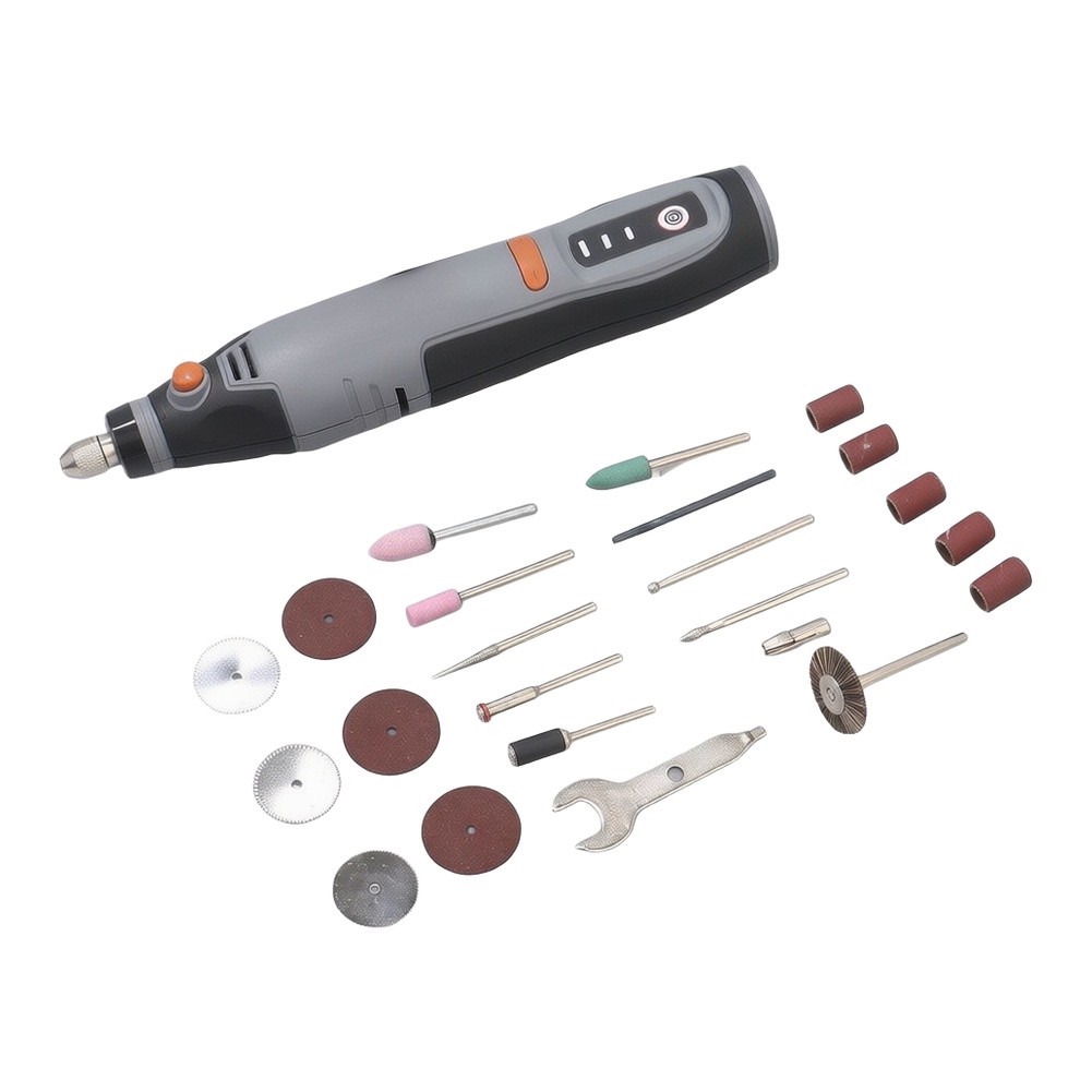 Cordless Rotary Tool Kit 80W E - Cordless Rotary Tool Kit Accessories recension och pris