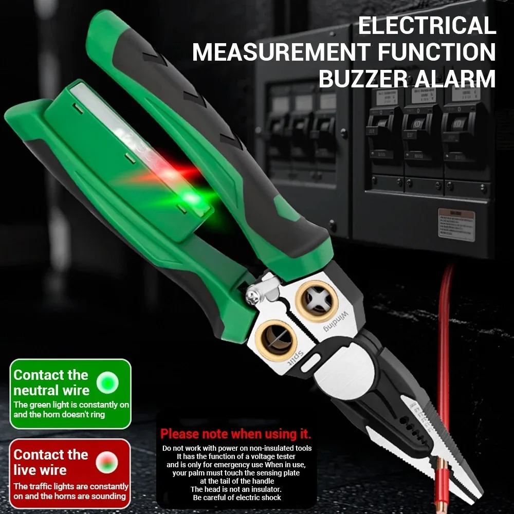 8-in-1 Voltage Tester & Wire S - Automatic Wire Stripper Cutter recension och pris