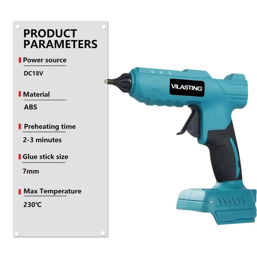 100W Cordless Hot Melt Glue Gu - Hot Melt Glue Gun Cordless recension och pris