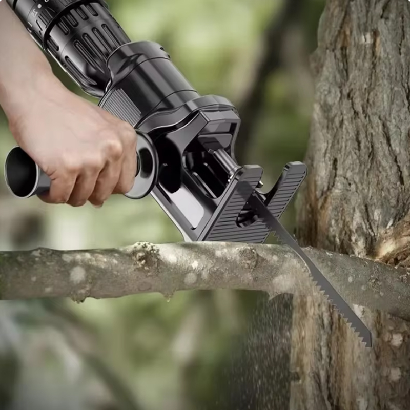 Portable Electric Drill Modifi - Reciprocating Saw Attachment Drill recension och pris