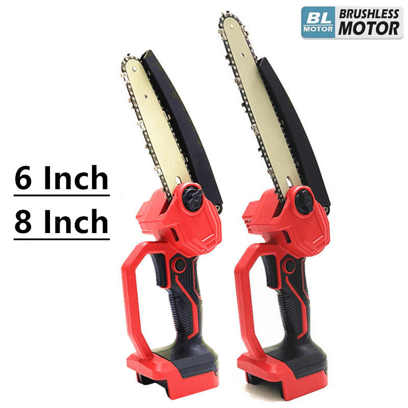 For Milwaukee 18V Battery 6/8  - Mini Electric Chainsaw 6 Inch recension och pris