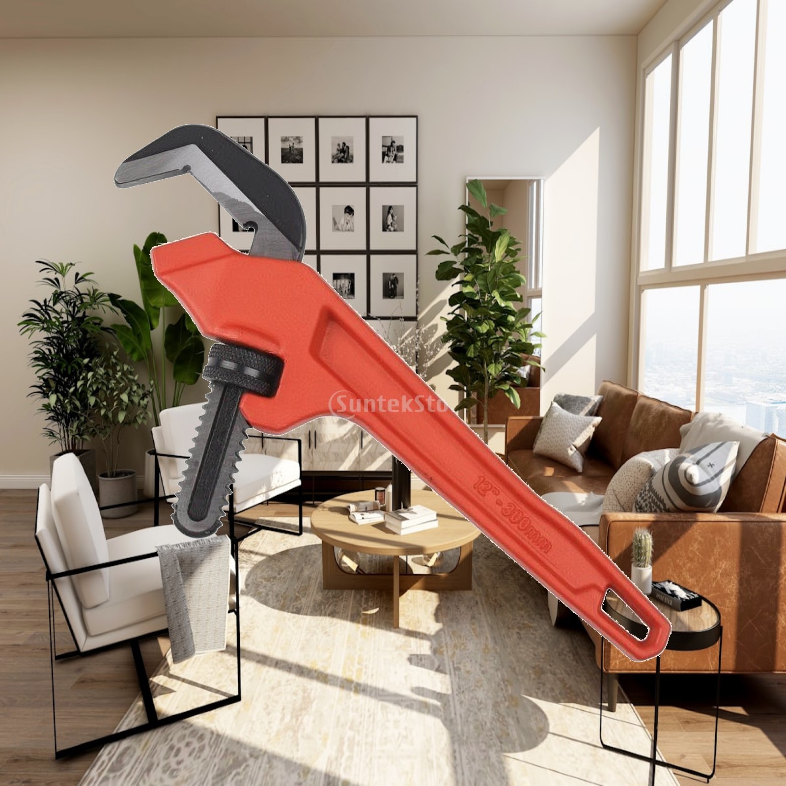Hex Pipe Wrench Adjustable Wre - Plumbing recension och pris