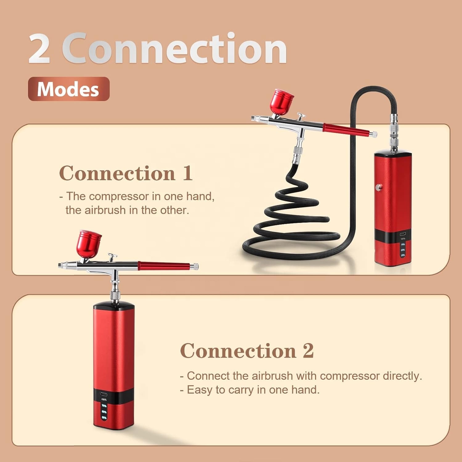 Airbrush Kit with Compressor,  - Airbrush Kit With Mini Compressor recension och pris