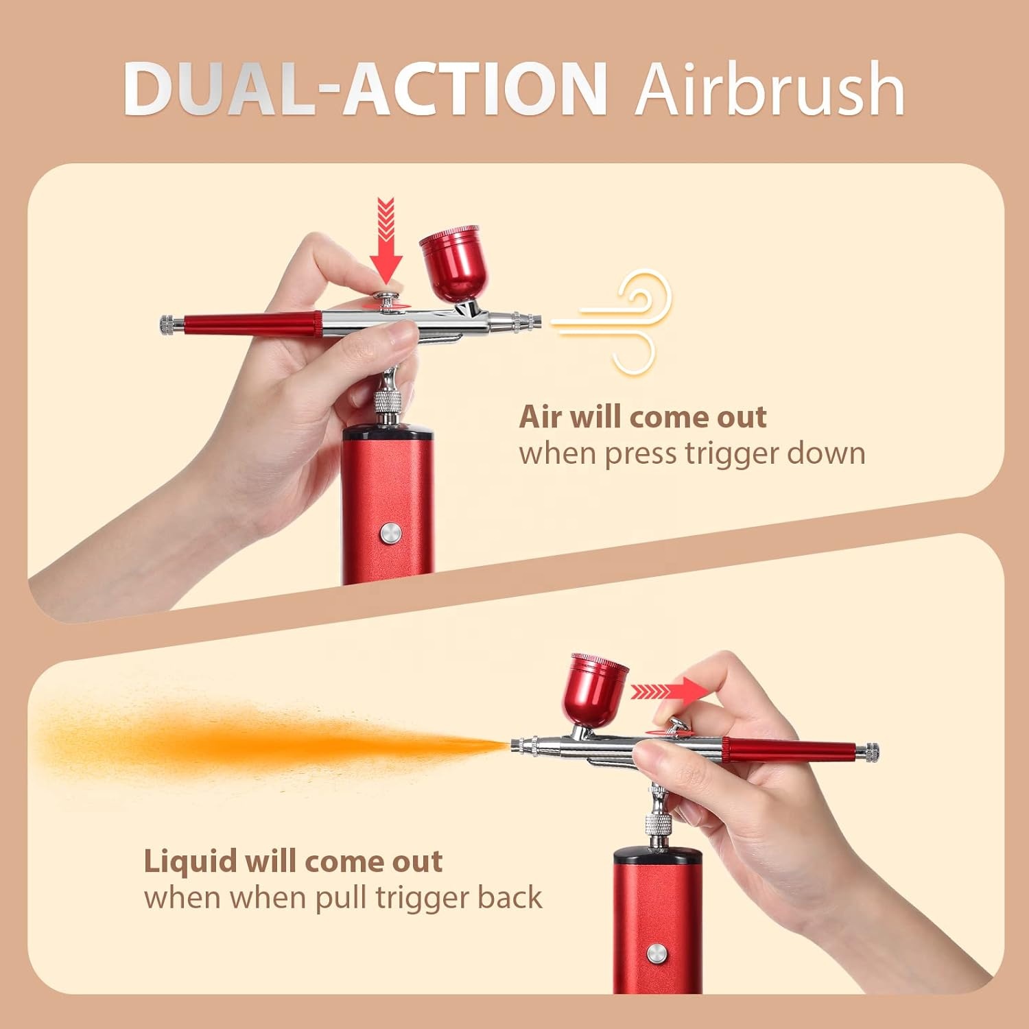 Airbrush Kit with Compressor,  - Airbrush Kit With Mini Compressor recension och pris