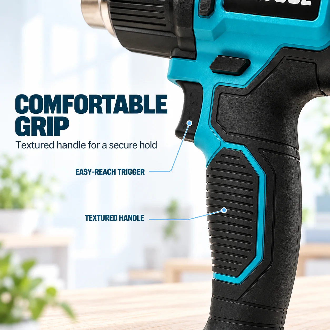 IONTOOL Cordless Heat Gun 550C - Cordless Heat Gun For Shrink Tubing recension och pris