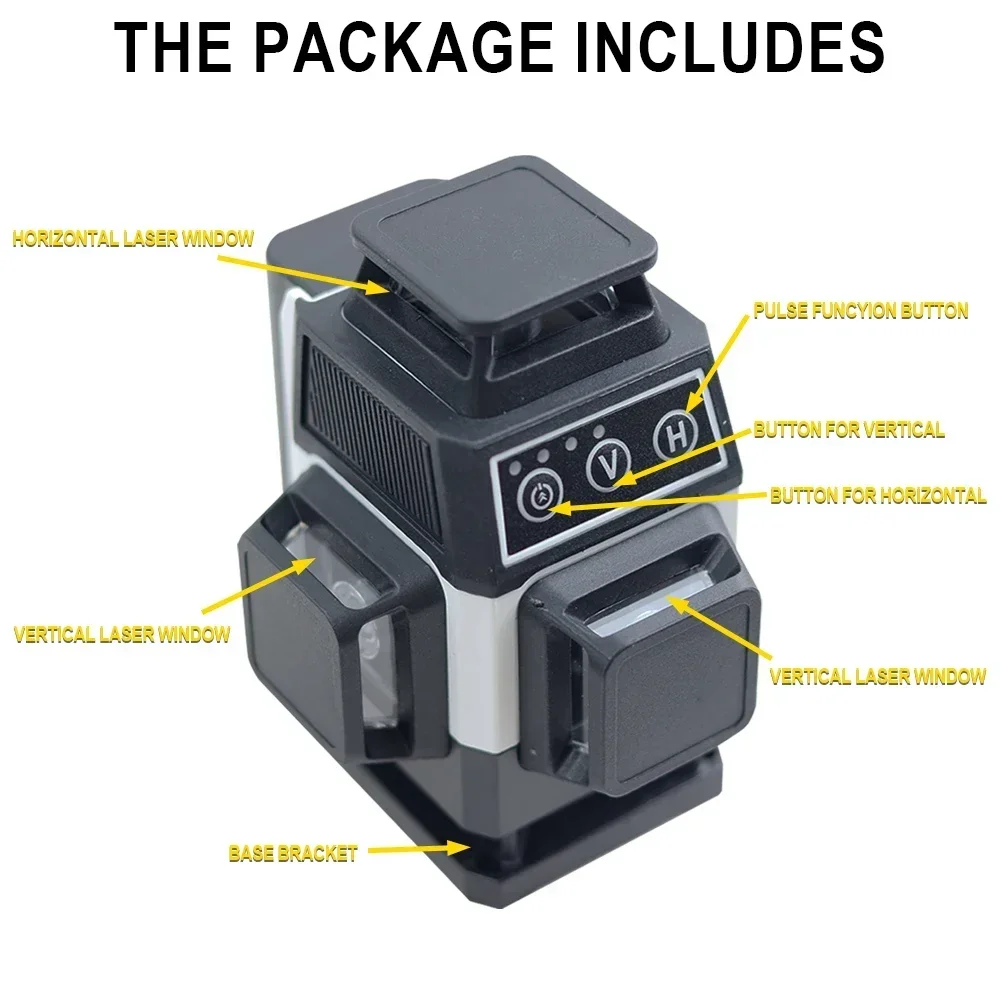 16 Lines Laser Level 4D Self L - Laser Level 16 Lines 4D Green recension och pris