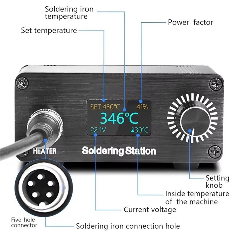 AB11-T12 For Home Repairing So - Digital Soldering Station T12 recension och pris
