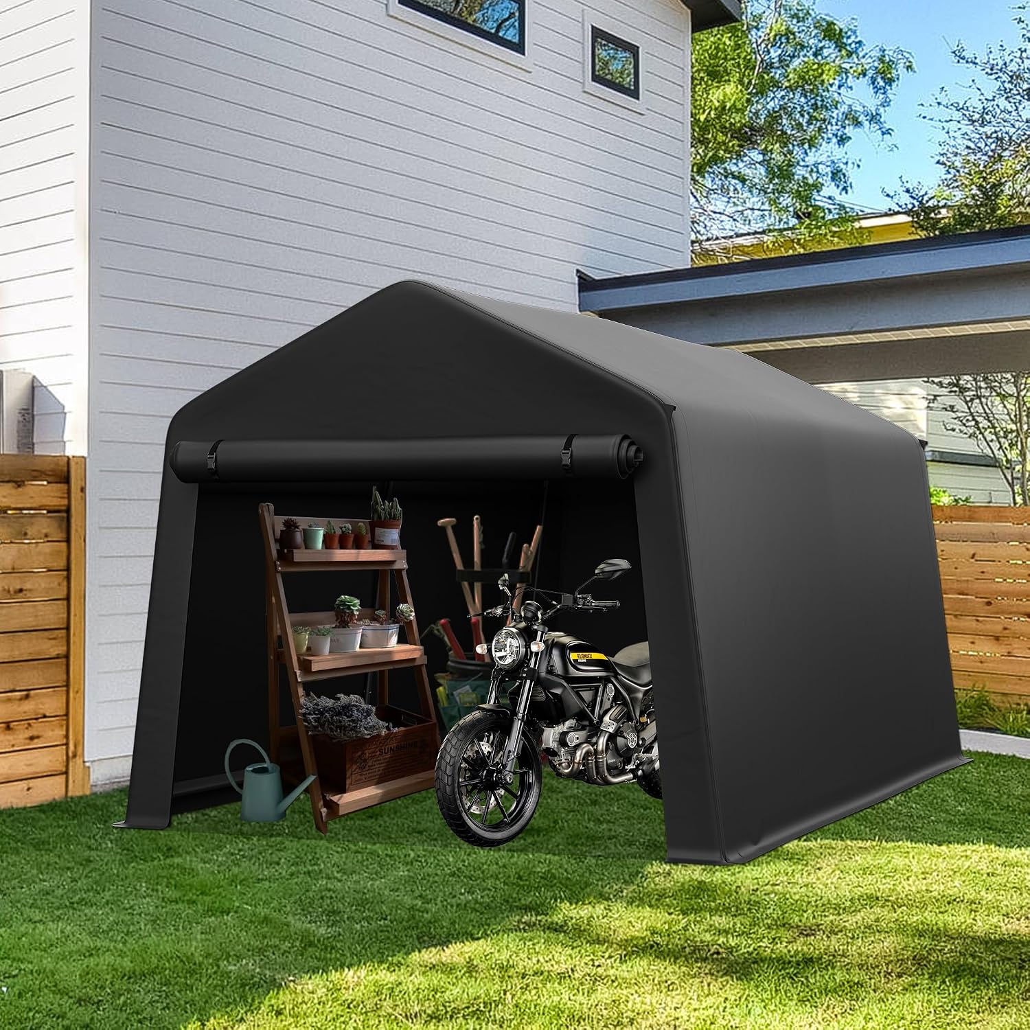 Portable Outdoor Storage Shed  - Garden Tools recension och pris