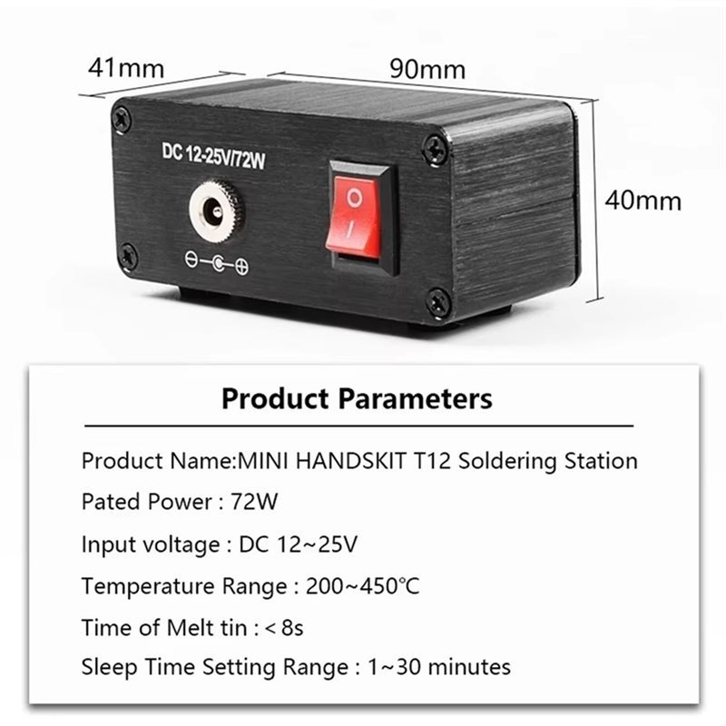 B03C-T12 Digital Soldering Sta - Digital Soldering Station T12 recension och pris